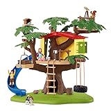Schleich 42408 Farm World Spielset - Abenteuer Baumhaus, Spielzeug ab 3 Jahren,40 x 34, 5 x 10, 5 cm