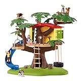 Schleich 42408 Farm World Spielset - Abenteuer Baumhaus, Spielzeug ab 3 Jahren,40 x 34, 5 x 10, 5 cm