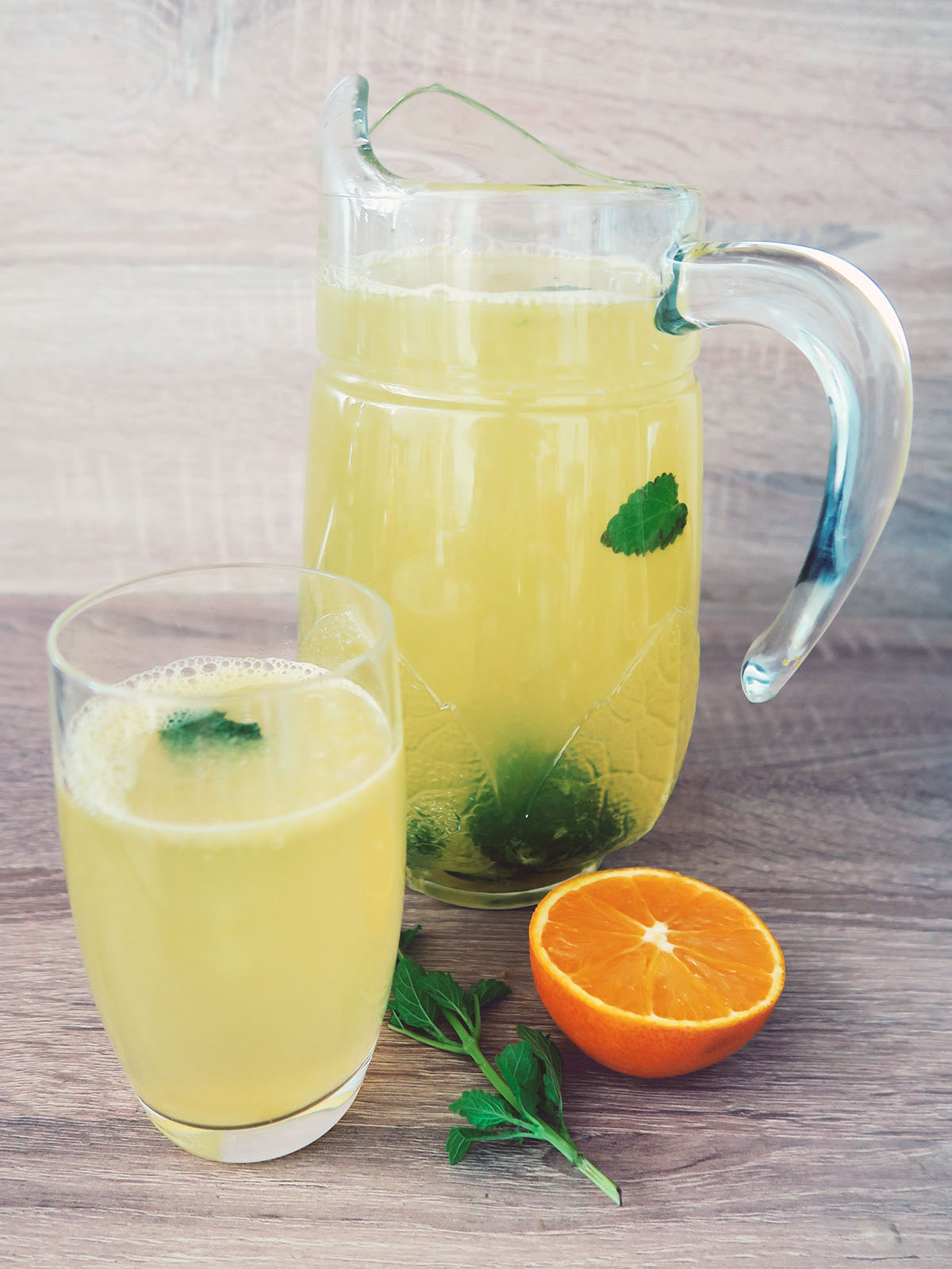 Orangen-Zitronen- Limonade selber machen ohne Zucker