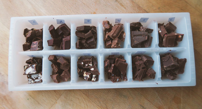 Schokolade mit Kokosblütenzucker - Test Vergleich