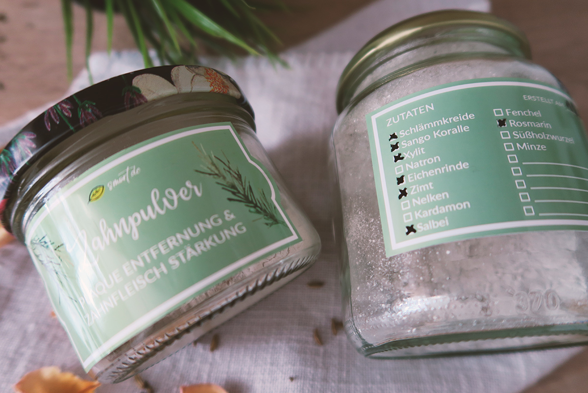 Remineralisierendes Zahnpulver selber machen Freebies