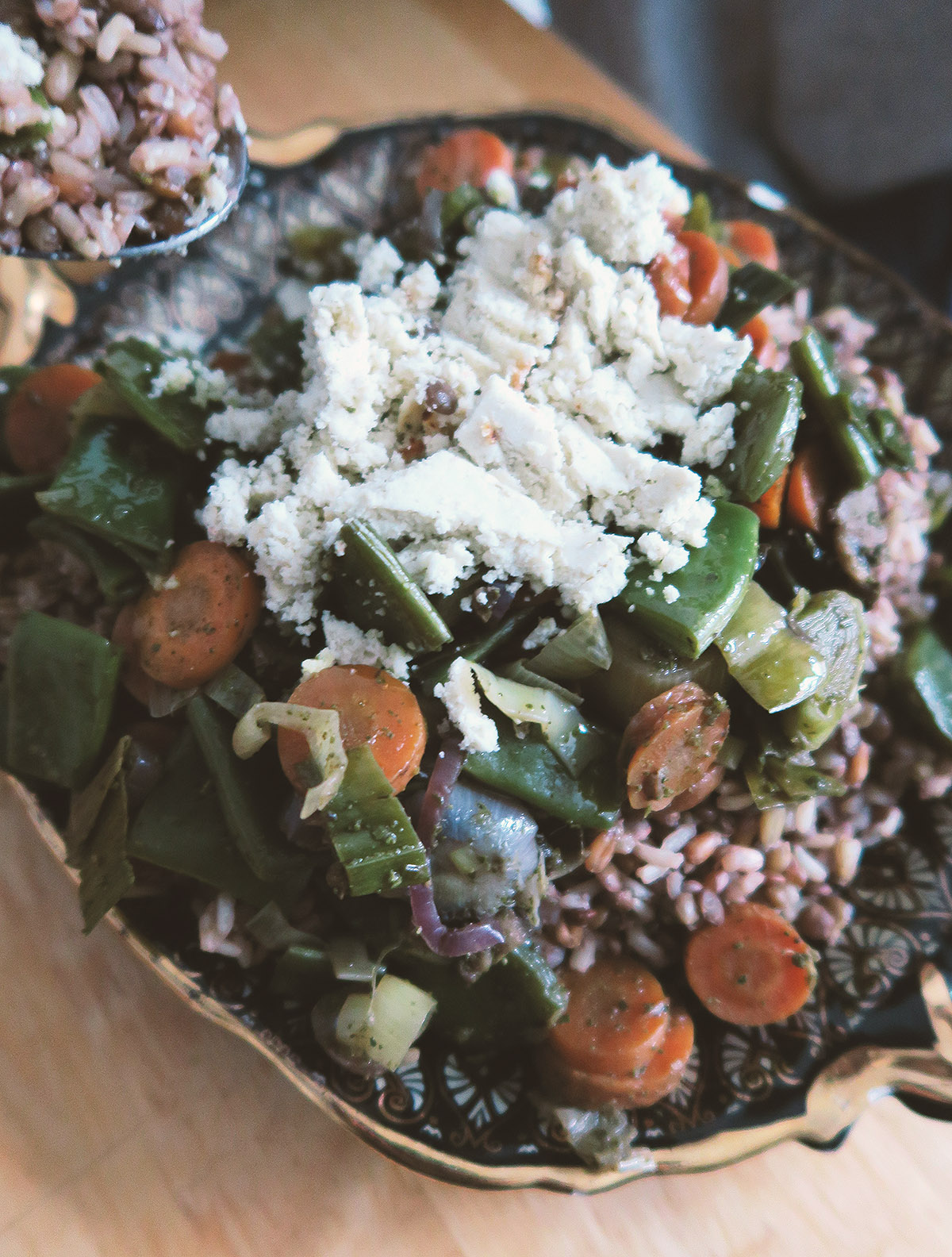 Veganer Käse | Mandel-Feta selber machen in 12 Minuten