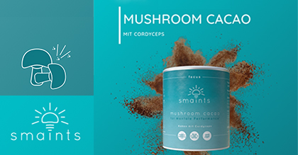 Smaints – Mushroom Cacao für mentale Performance